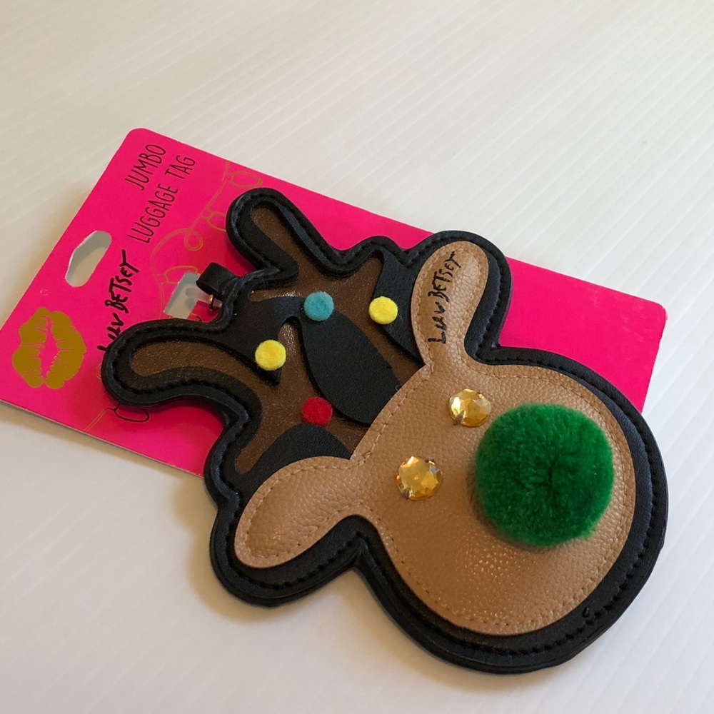 Luv Betsy By Betsy Johnson Jumbo Luggage Tag‎